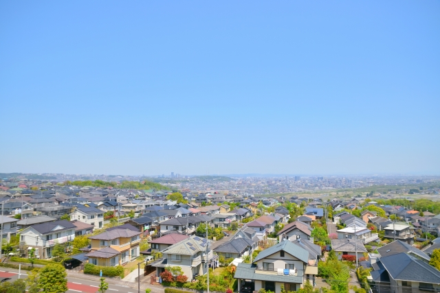 名取市の街並み